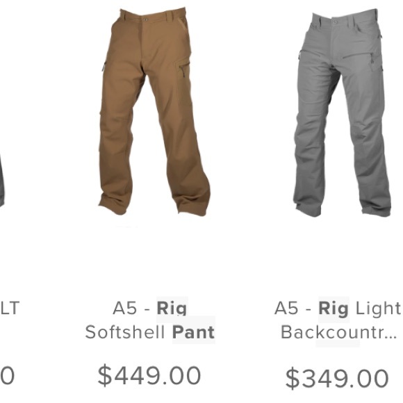 BEYOND Clothing Systems Rig Softshell Pants Durastretch - Picture 15 of 16